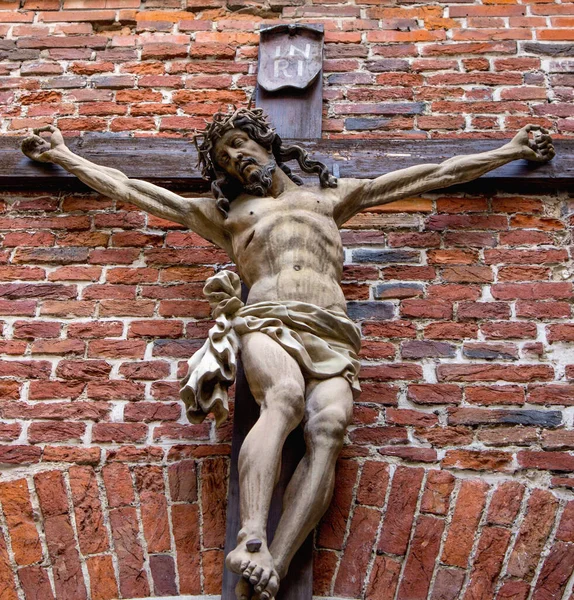 Ježíš Kristus Ukřižován Smrt Utrpení — Stock fotografie