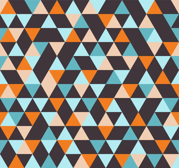 Fondo Patrón Geométrico Abstracto Hecho Triángulos Asimétricos Coloridos — Vector de stock