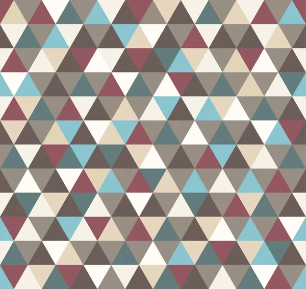 Renkli Üçgenli Soyut Vintage Geometrik Arkaplan