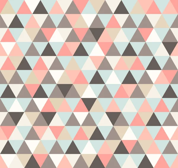 Renkli Üçgenli Soyut Vintage Geometrik Arkaplan