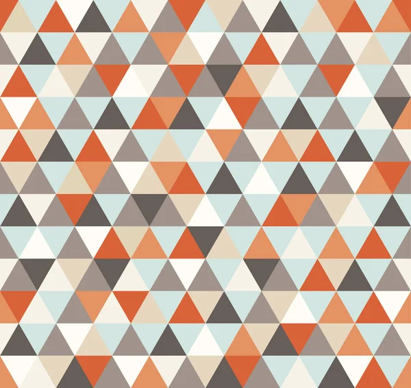 Fondo Geométrico Vintage Abstracto Con Triángulos Coloridos — Vector de stock