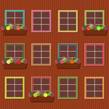 Renkli Pencereler. Gayrimenkul