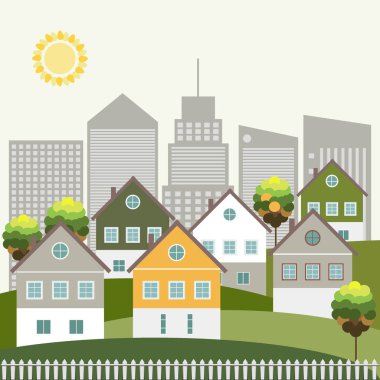 Modern Yeşil Şehir Konsepti