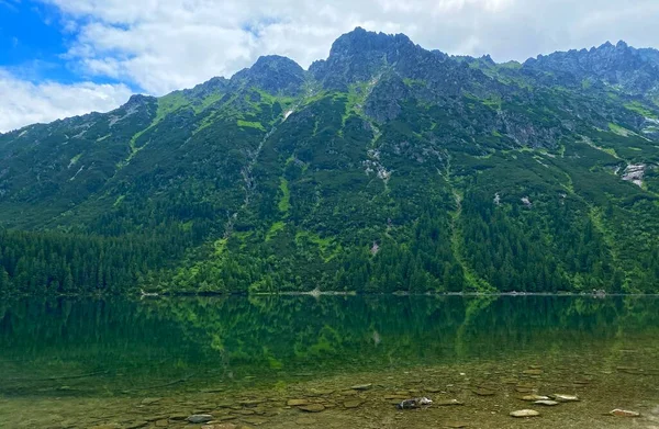 Polskie Tatry Jezioro Morskie Oko Polska — Zdjęcie stockowe