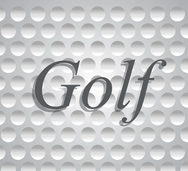 Golf simgeler, spor ve oyunlar, vektör çizimi — Stok Vektör