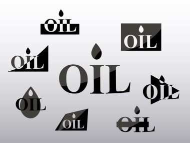 logo petrol endüstrisi iillustration ayarla