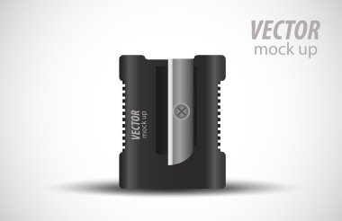 Kurumsal kimlik ve marka kırtasiye Şablonlar kalemtıraş. İllüstrasyon izole beyaz arka plan üzerinde. Şablon hazır tasarımınız için alay. Vektör