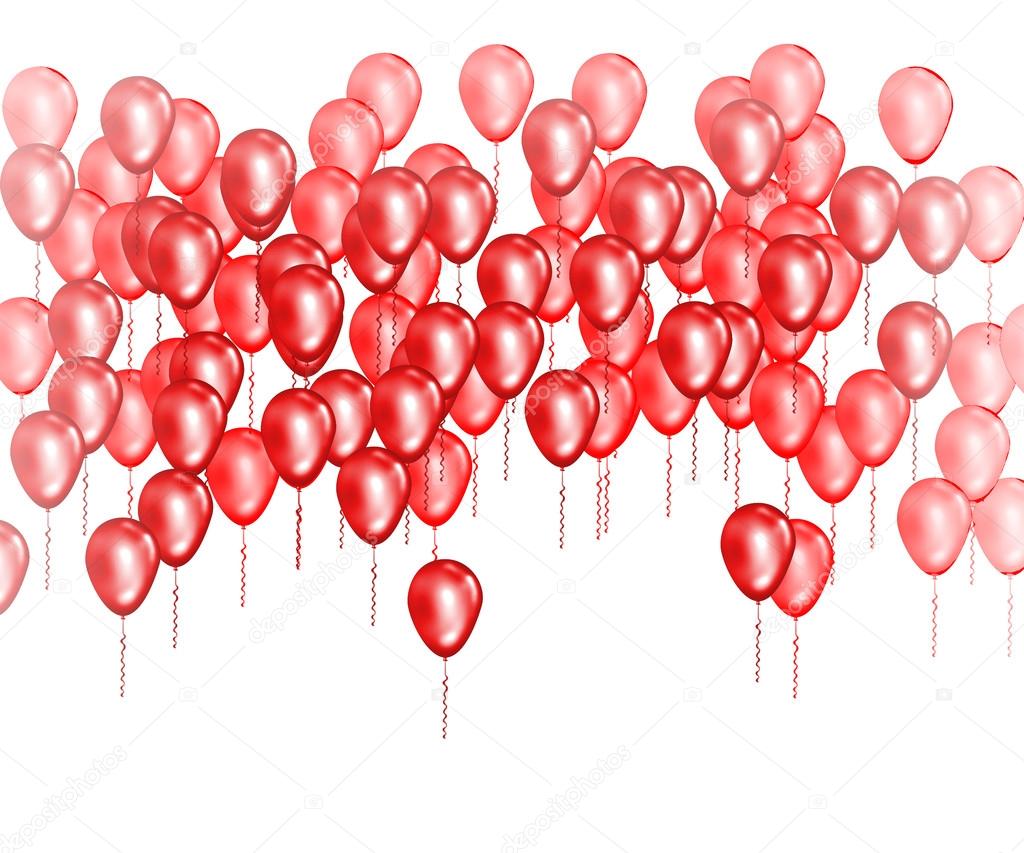 Red balloons