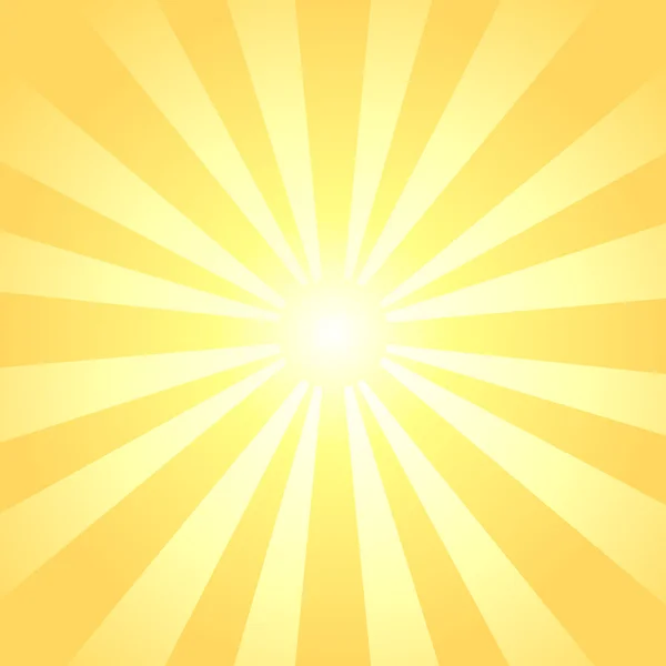 Sun rays background — Stock Vector