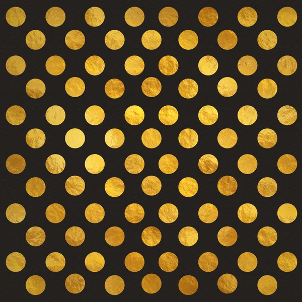 Padrão de ponto de bolinhas de ouro — Fotografia de Stock