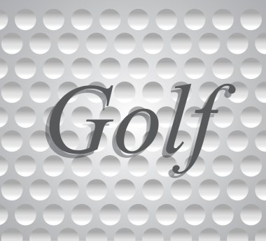 Golf arka plan veya golf topu doku