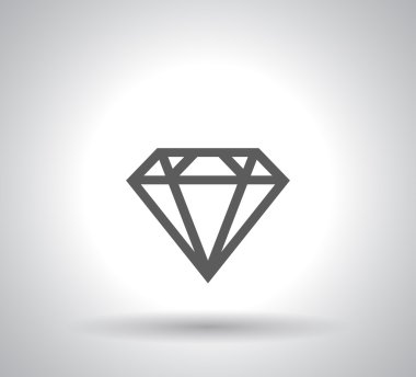 Baklava simgesini düz tasarım