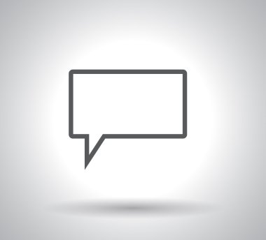 konuşma balonları simgesi