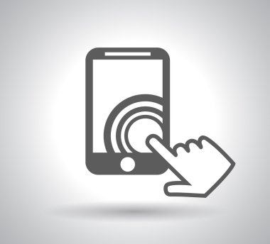 dokunmatik ekran simgesi