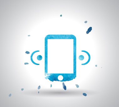 suluboya cep telefon simgesi