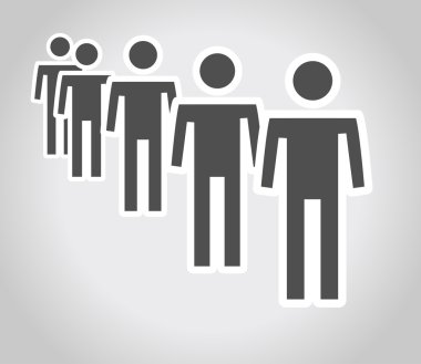 Long queue social icons