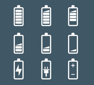 Pil şarj düzeyi göstergeleri ayarlama
