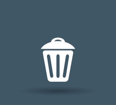 çöp kutusu simgesini