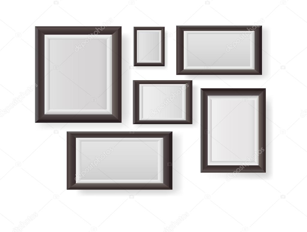 Big set of picture frames