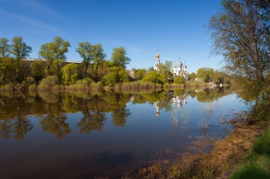 Vologda içinde mimari bir kompleks görünümü