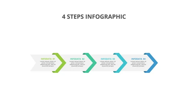 Creatief Concept Voor Infographic Met Stappen Opties Onderdelen Processen — Stockvector