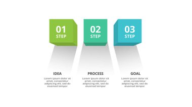 3 boyutlu vektör bilgi piramidi, veya 3 renkli yükselen karşılaştırma tablosu