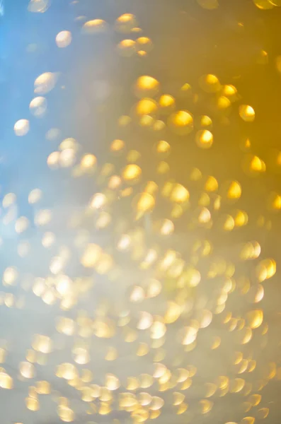 Abstract Blurry Colored Lights Holiday Illumination — Stock Photo, Image