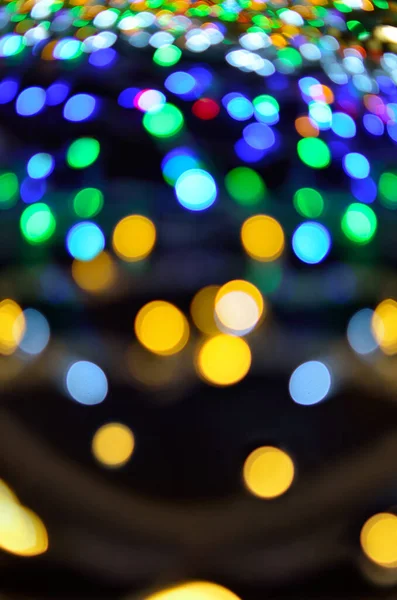 Abstract Colored Lights Festive Lighting — Stock Photo, Image