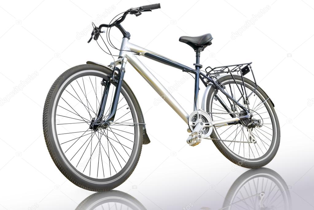 Sports bike isolated on a white background