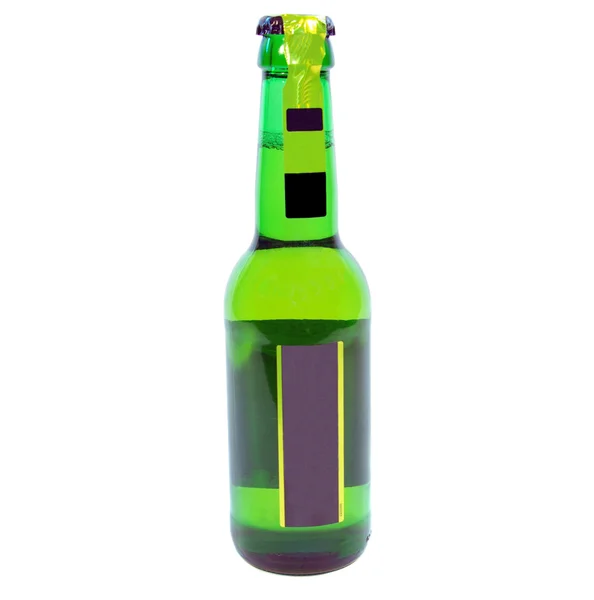 Groene fles — Stockfoto