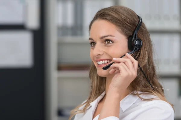 Asistente de servicio al cliente — Foto de Stock