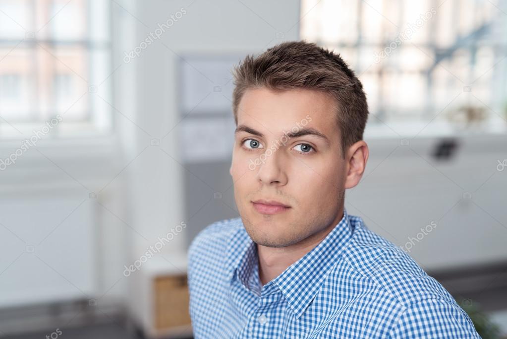 Head And Shoulder Shot of a Handsome Businessman Stock Photo by ©racorn