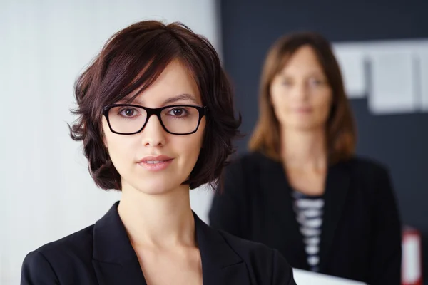 Attractive senior partner or manageress — Stock Photo, Image