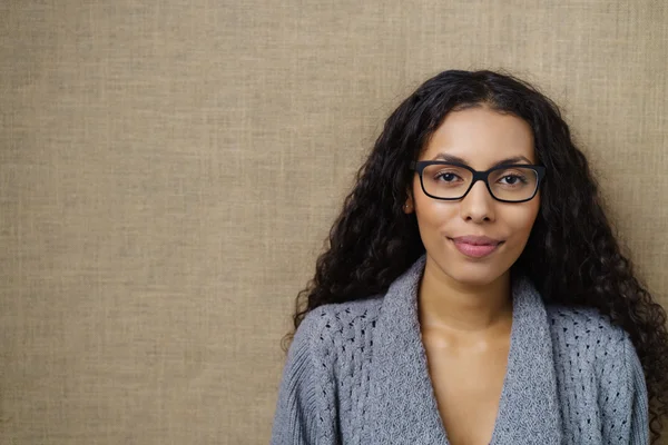 Intelligent woman with spectacles — Stock Fotó