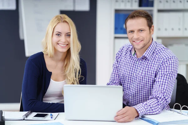 Successful young business team — Stock Photo, Image
