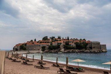 Güzel yaz manzara Karadağ