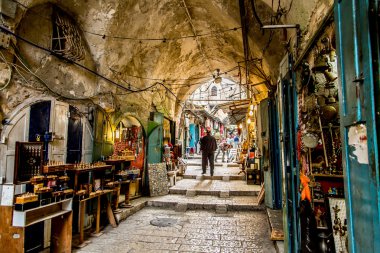Kudüs, Ortadoğu atmosferik sokakları