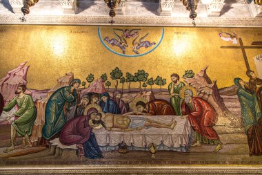 Kutsal Sepulchre, Jerusal Basilica güzel mozaikler