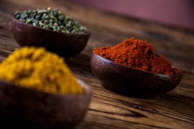 Baharat ile Asya sıcak Tema