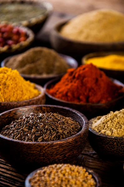 Colorful spices, oriental theme — Stock Photo, Image
