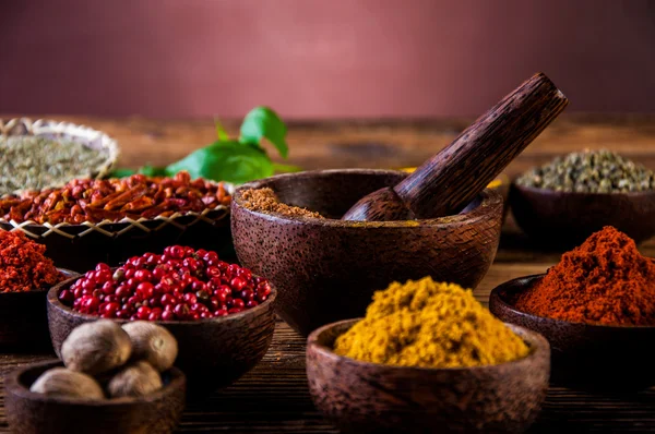 Indonesian, oriental theme with seasoning — Stock Photo, Image