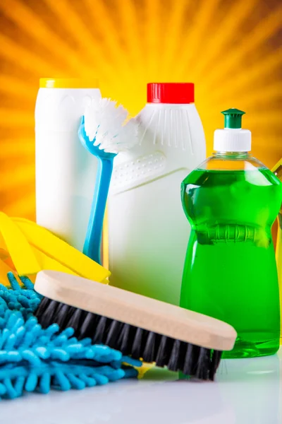 Wash and cleaning on bright background — Stock Photo, Image