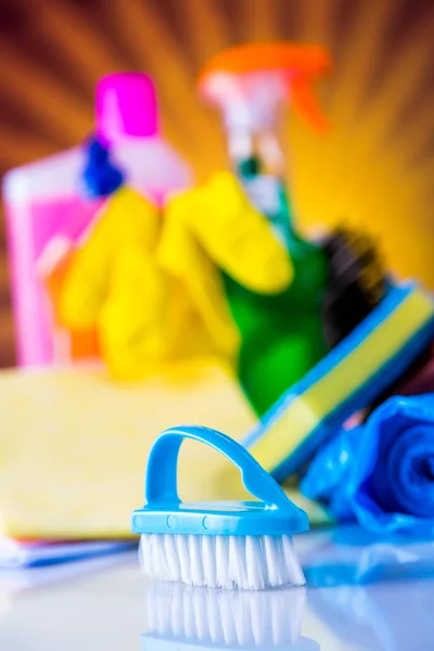 Tema de limpieza colorido —  Fotos de Stock
