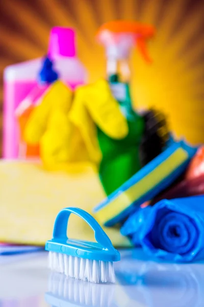Colorful cleaning theme — Stock Photo, Image
