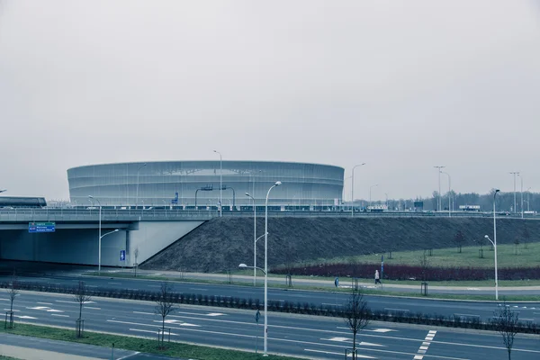 Estadio, arquitectura moderna en Wroclaw Polonia —  Fotos de Stock