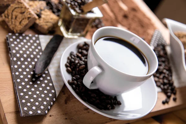 Caffè tradizionale naturale, tema ambiente domestico — Foto Stock