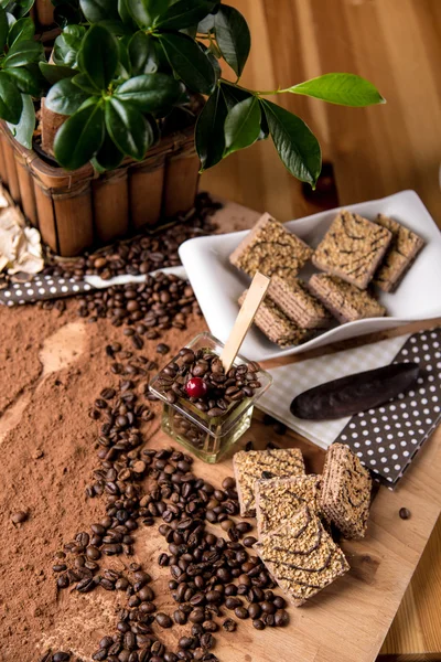 Natural traditional coffee, home ambient theme — Stock Photo, Image