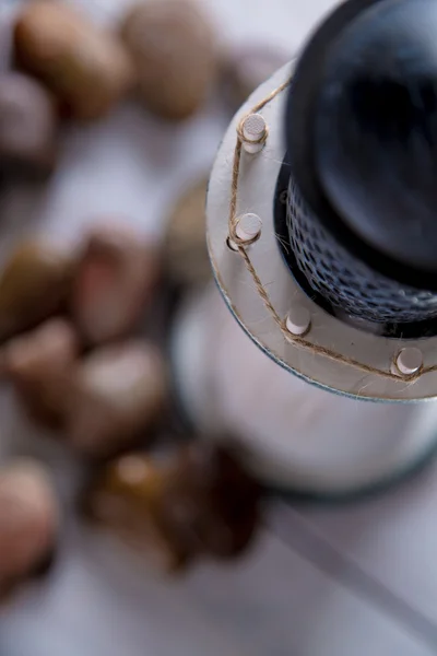 Zee en strand, natuurlijke kleurrijke concept — Stockfoto