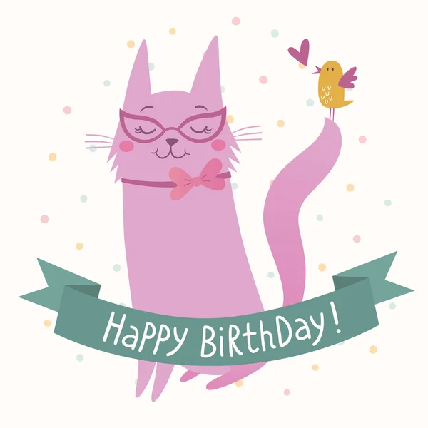Happy Birthday card — Stock Illustration Happy Birthday card Royalty Free Stock Vectors