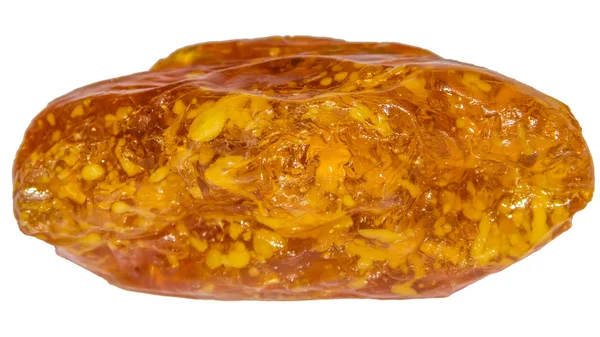 Large piece amber isolated — Stock Photo, Image